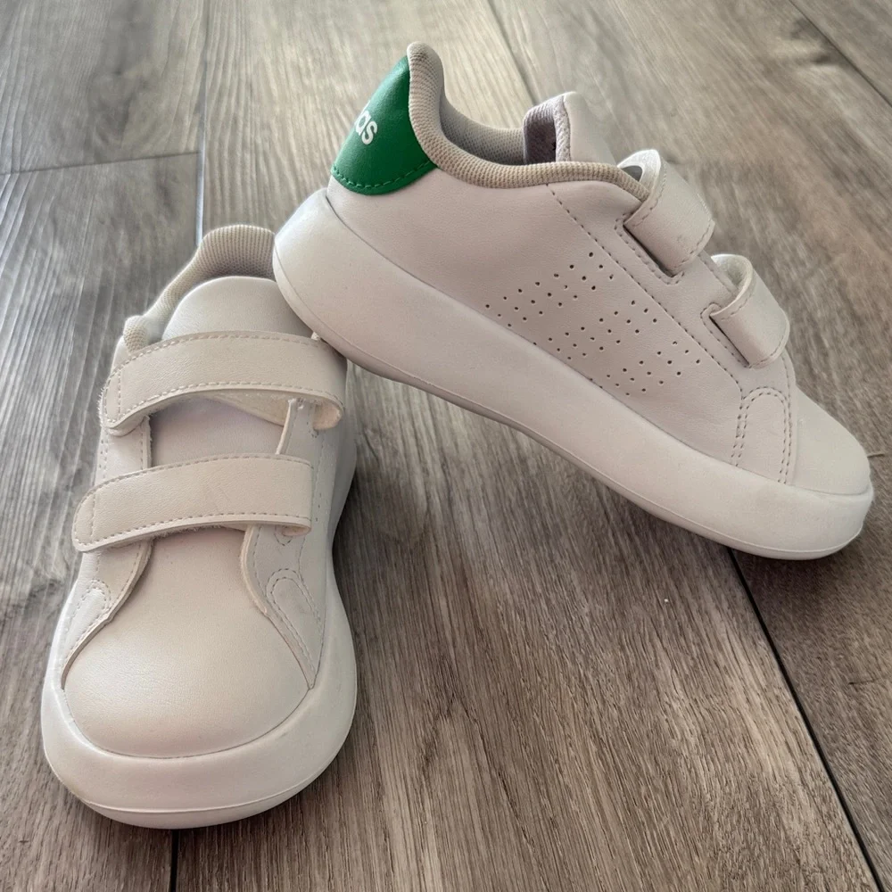 adidas‎ Kids' Cream Velcro Sneakers